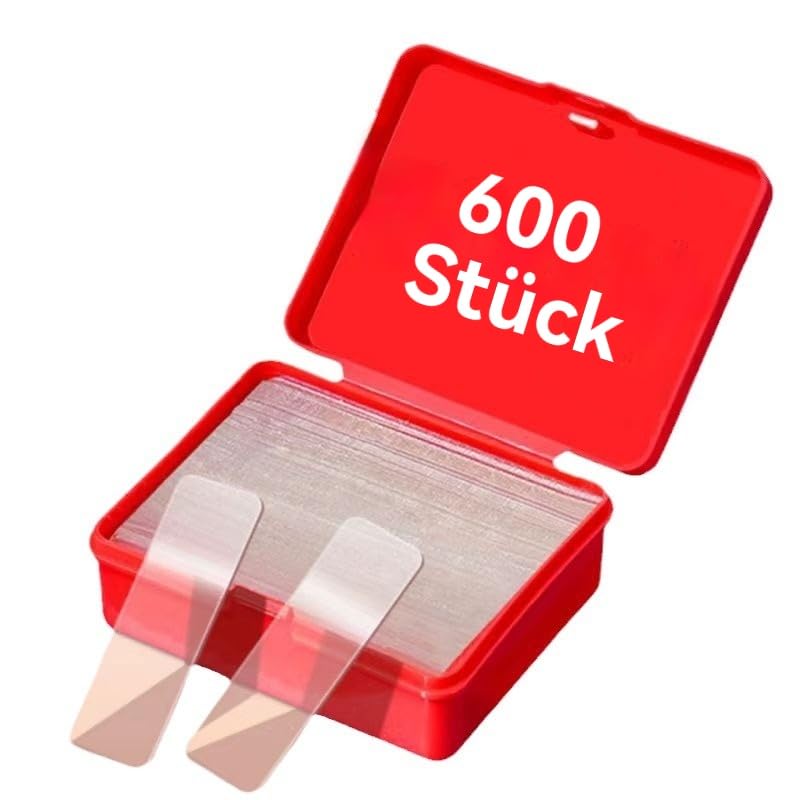 Pack of 120 Double-Sided Transparent Adhesive Dots, Extra Strong Nano Adhesive Strips for Couplets, Wall Decoration, Posters, Photos - Removable, Traceless & Removable, 2 Boxes of 60 Pieces