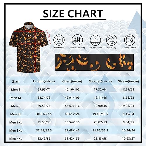 Image of Men's Funny Golf Shirts Hawaiian Polo Shirts 80S Flashes Polo Shirts Funny Hawaiian Beach Summer Golf Polo Shirts