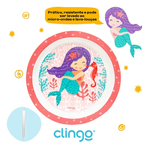 Clingo Prato - Coleção Sereia Sereia
