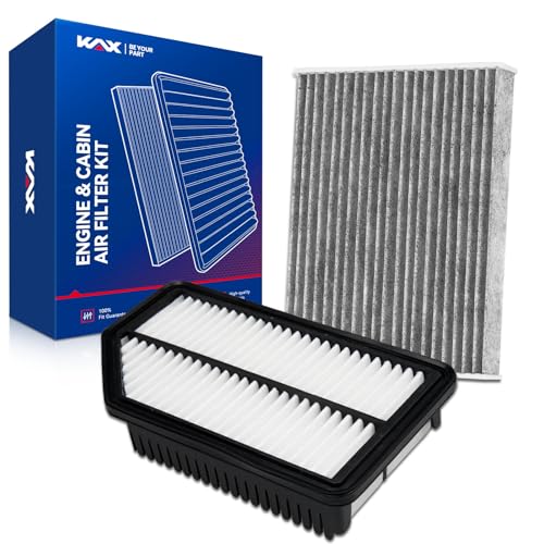 KAX Engine & Cabin Air Filter Kit, Replacement for Kia