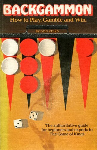 Backgammon: How to Play, Gamble and Win 0904312100 Book Cover