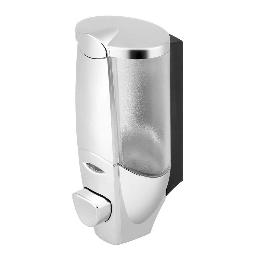 Dispensador de Jabón Manual Montado en Pared Ducha de Baño Ducha de Champú Dispensador de Loción Líquido de Limpieza 300Ml Socialme-EU