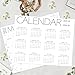 GuassLee Desk Calendar 2026, 12-Month Desk Calendar from Sept. 2025 to Aug. 2026, 14
