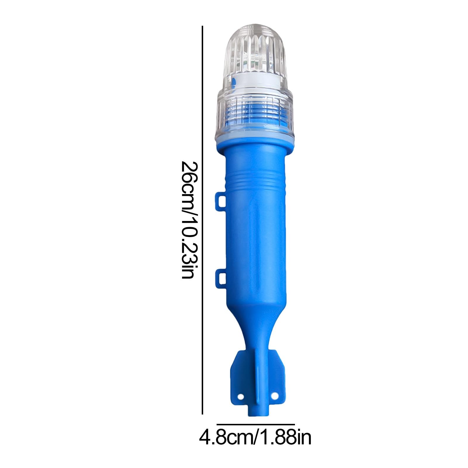 Luci stroboscopiche a LED, luci di sicurezza a LED, razzi di sicurezza, illuminazione multifunzionale, luci di segnalazione marine, luce faro per pesca notturna