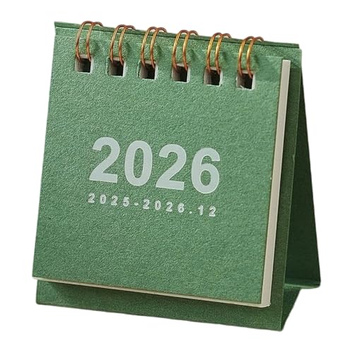 2026年卓上カレンダー。19か月。2025年6月から2026年12月まで。オフィスホームデスクトップカレンダープランオーガナイザー。オフィススケジュールアシスタントカレンダー用。