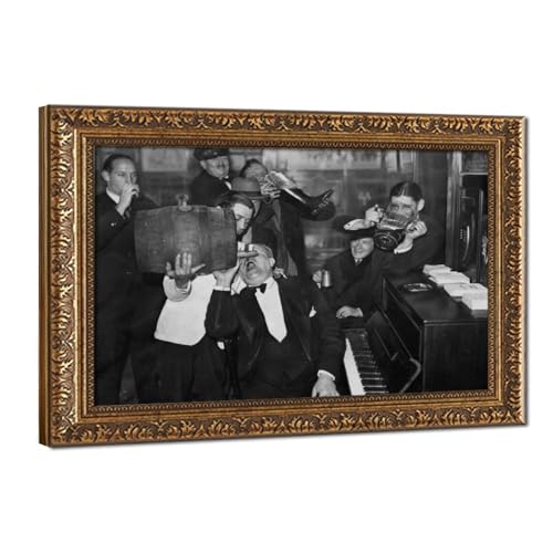 Impression sur toile WCYB End of Interdiction Party tableau haut de gamme 40x61