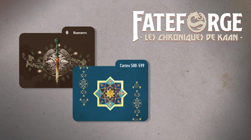 Don't Panic Games | Fateforge : Les Chroniques de Kaan - Le Choc des Immortels (Extension) | Jeu de société | À partir de 14 Ans | 1 à 4 Joueurs | 60 Minutes