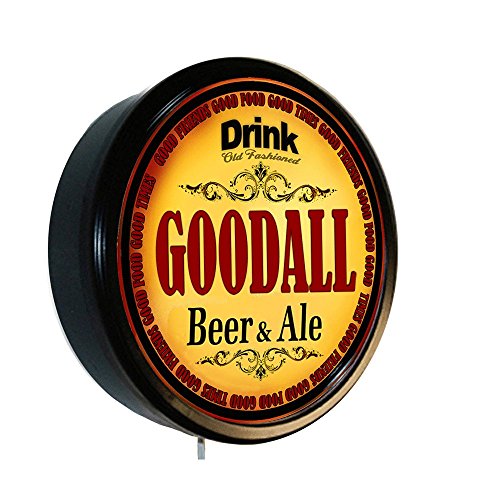 Goldenoldiesclocks Goodall Beer and Ale Cerveza Lighted Wall Sign