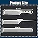 3 Pcs Metal Comb Stainless Steel Fine Tooth Comb Flat Top Barber Combs Professional Barber Comb Set Anti Static StylingComb Hairdressing Barbers Combs for Hair Stylist Women Men Hair Styling Cutting