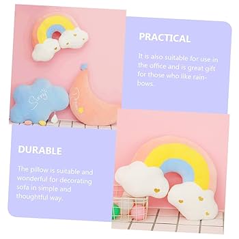 Amazon.co.jp: Homoyoyo 虹 スロー 枕 クッション ボルスター 枕