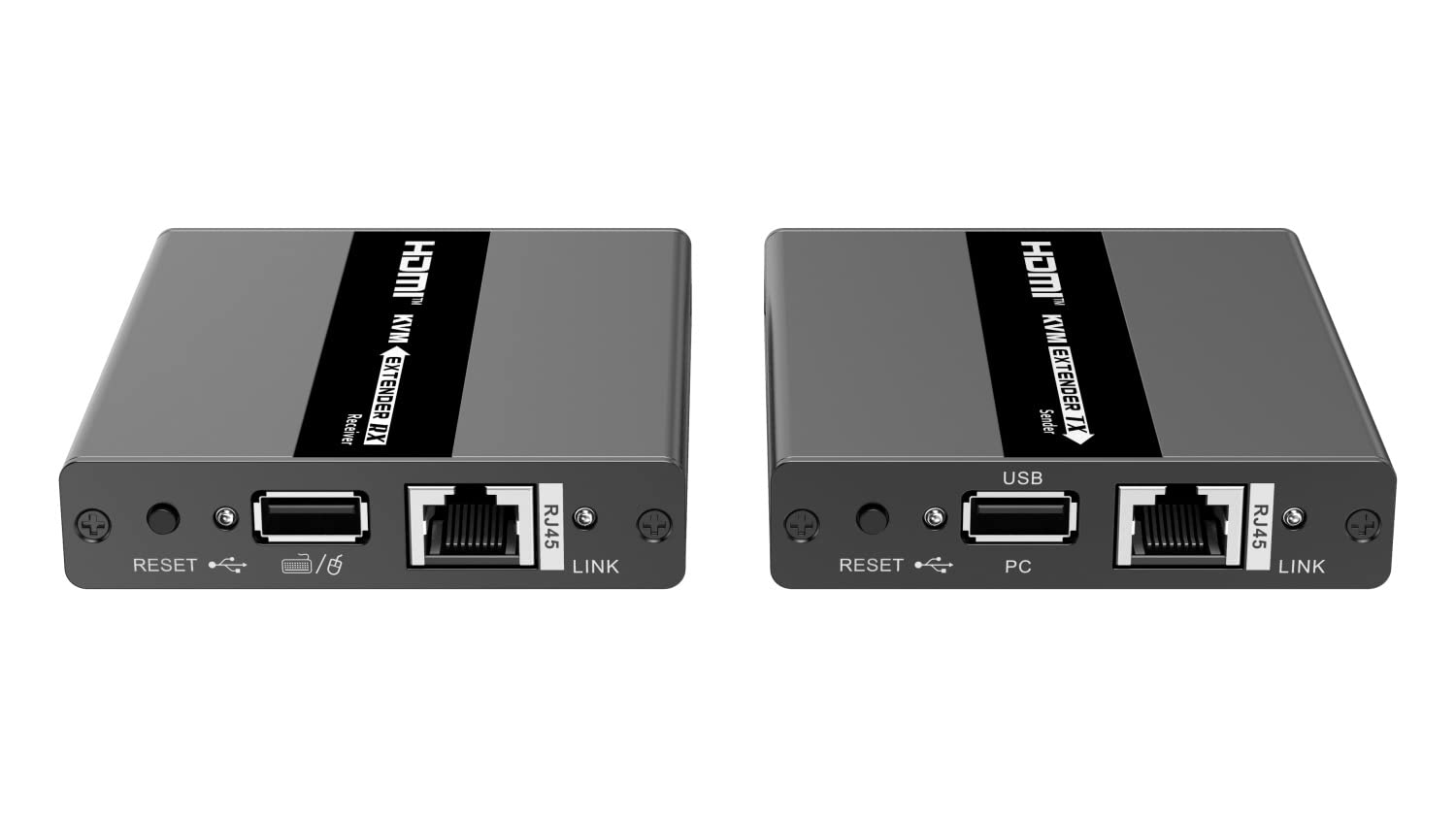 Extender HDMI Fino A 60m Via Cavo Cat6/Cat7 Con USB – Supporta 1080p 60Hz, No Compressione, Zero Latenza - 3
