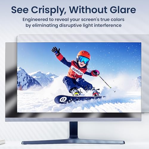 Image of 32 inch & 24 inch Hanging Magnetic Computer Privacy Shield