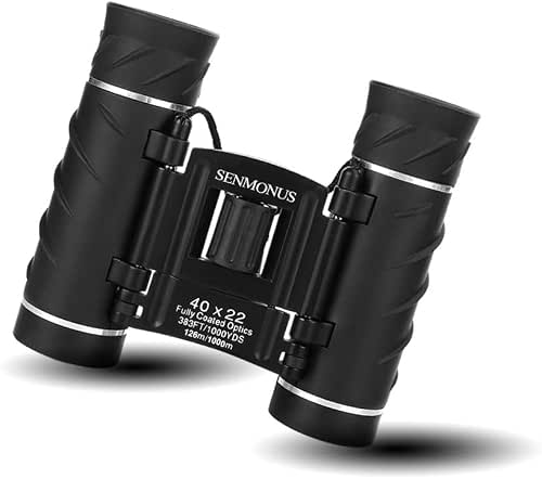 40x22 Compact Small Binoculars for Adults and Kids, Lightweight Pocket