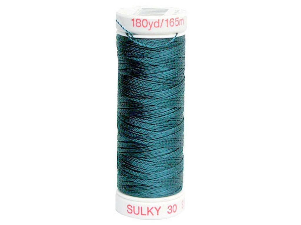 SulkyRayon Thread 30 wt. 180 yd. Deep Teal