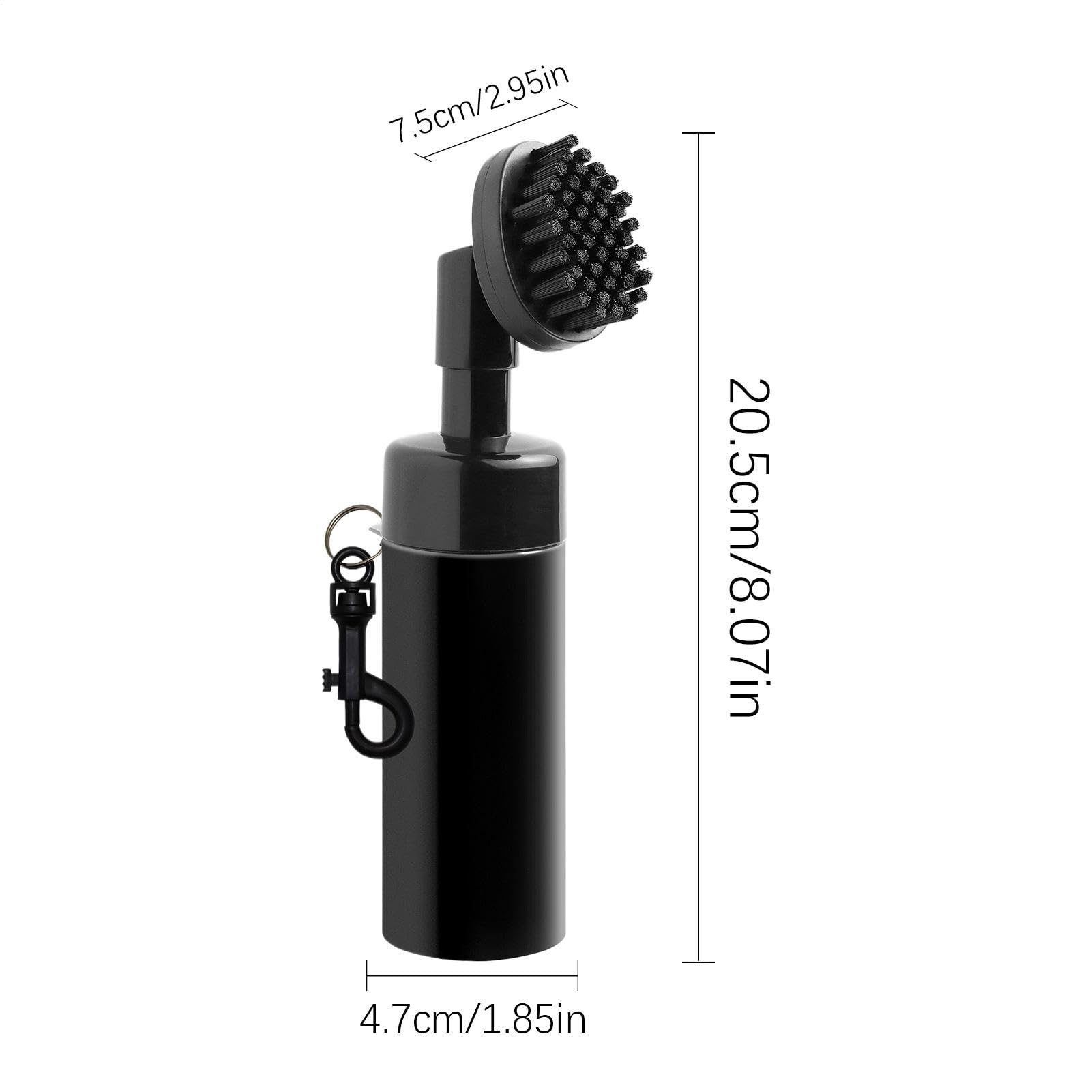 Golf Club - Pulitore Ritmo | Groove Clean Tool | Ritmo Cleaner Ritmo Club di Golf in Nylon Heavy Duty con Clip | Pulsante ergonomico portatile Strumento per affilare