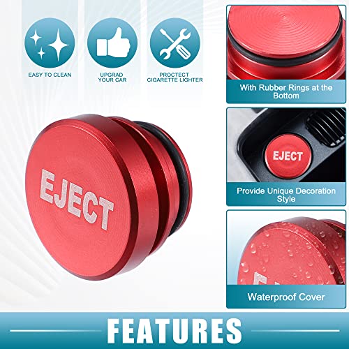 Image of Lighter Plug Cover Dustproof Socket Cap for Car Truck SUV Blue