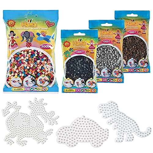 Hama - Adventure Assortment - Iron on Beads - Size Midi  5 mm - Ref S244