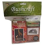  BCB Adventure Ltd Firedragon Combo Set (Firedragon Cocina + Firedragon Solid) Cocina de Combustible y Combustible sólido – Plata, 8,67 en x 9.45 In