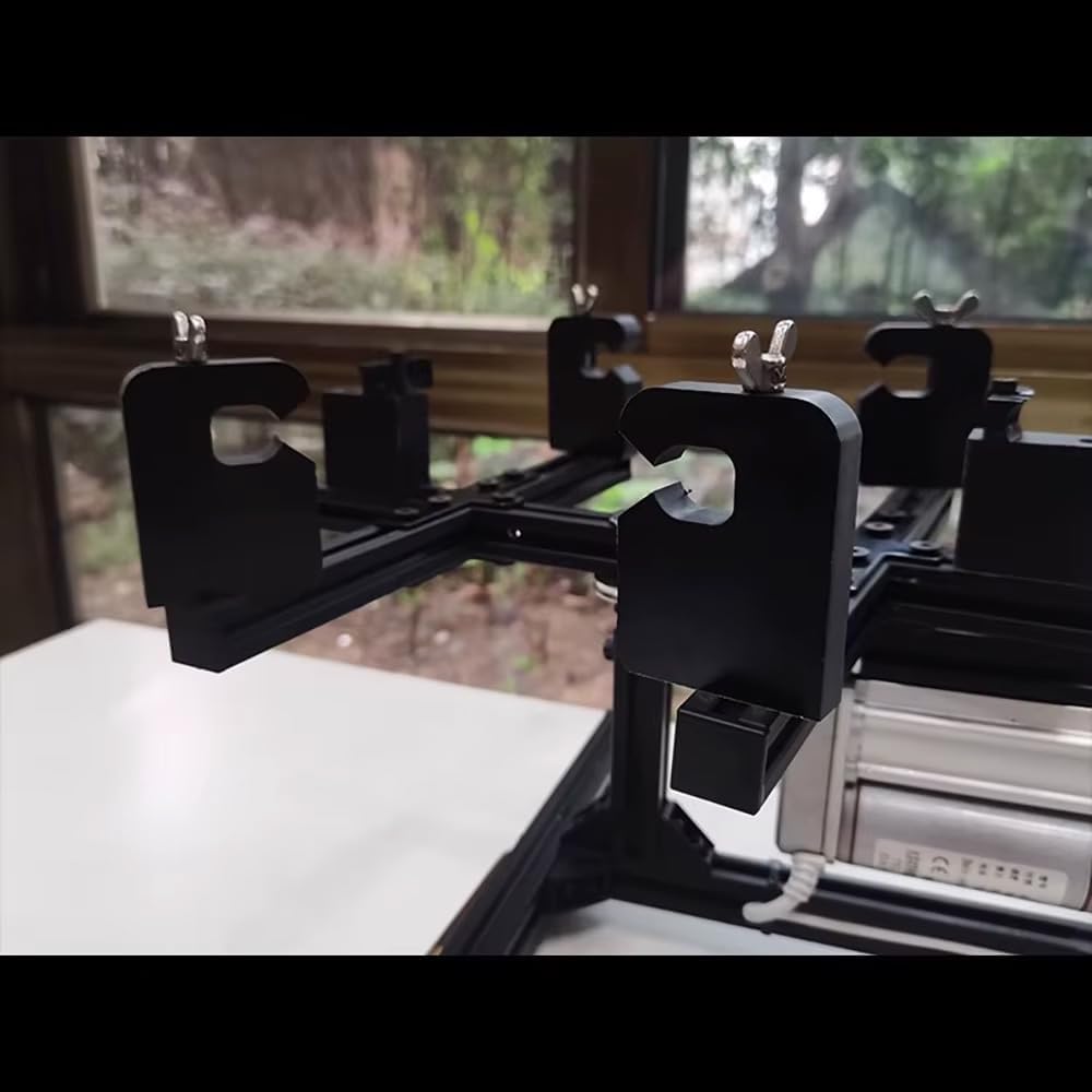 iDili AC 100-240V Automatic Control Badminton Racket Stringing Machine Wire Stretcher DIY Racket Frame Threading Machine + Tools Set