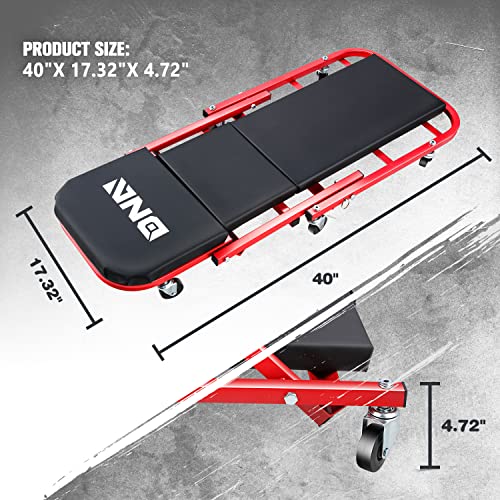 image for ‎DNA MOTORING TOOLS-00186 40 Inches 2 IN 1 Rolling Folding Car Creep