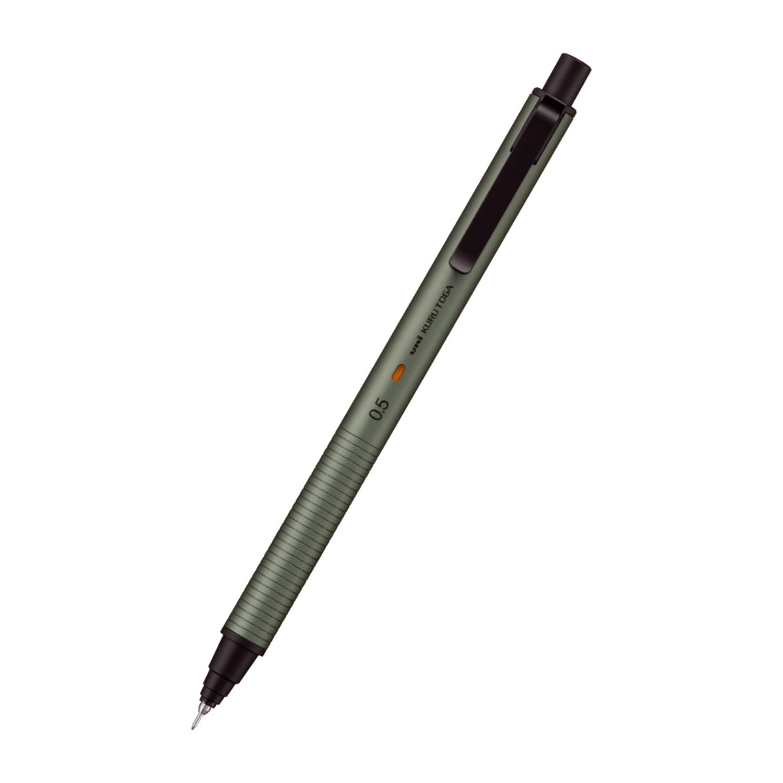 Uni Druckbleistift M5KH1P.23 – Phantomgrau, automatischer Minenrotation