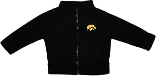 University of Iowa Hawkeyes Baby Polar Fleece Jacket Black
