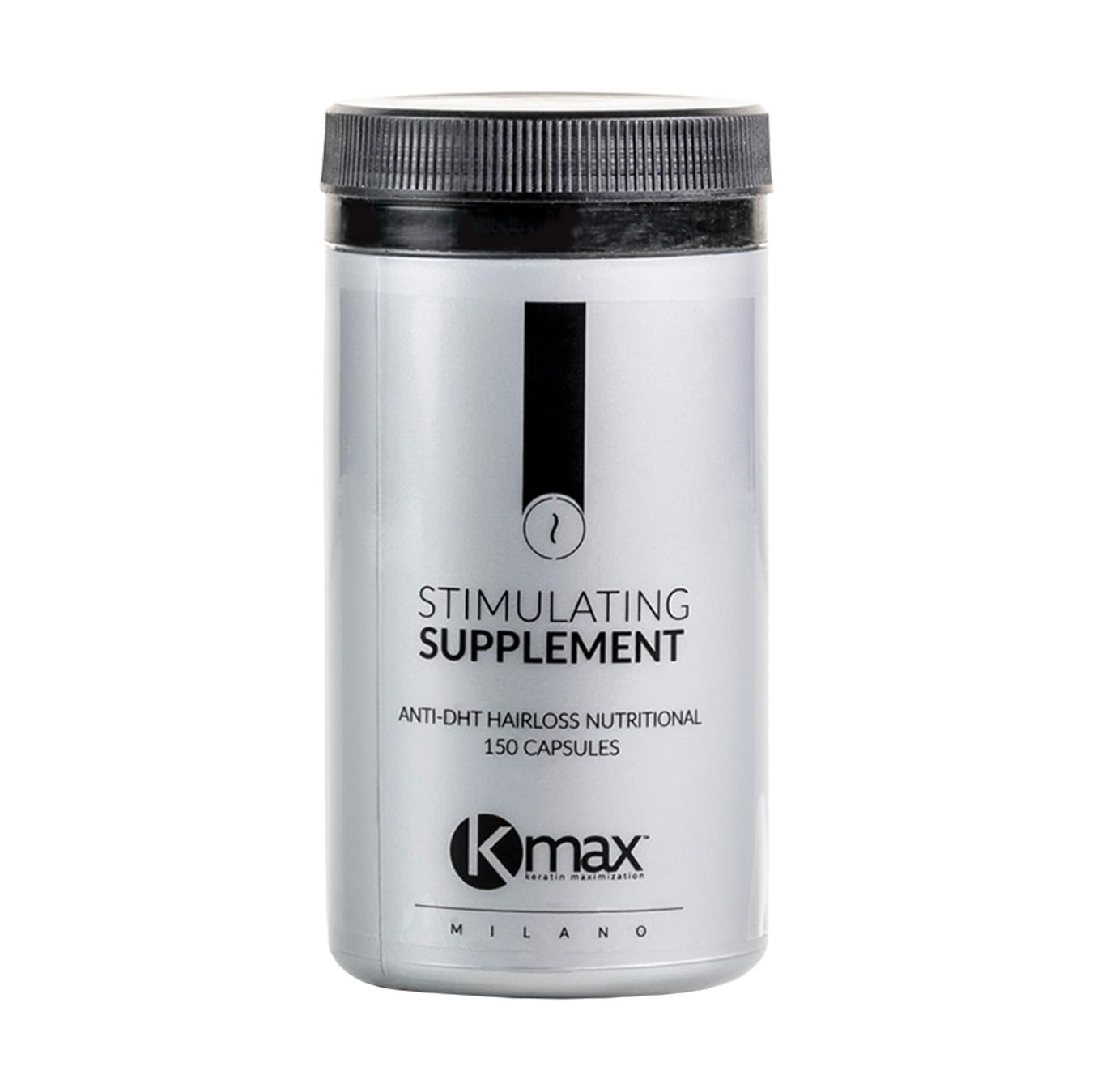 Kmax anti-​DHT Supplement, Integratore Anti-​DHT, A base di Serenoa, Lino e Radice di Ortica - Formato da 150 capsule