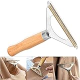 Portable Lint Remover,Clothes Fuzz Shaver Fabric Remover,Reusable Double Sided Fluff Remover for...