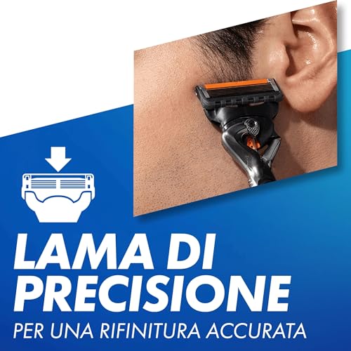 Gillette ProGlide, LAMETTE DI RICAMBIO per Rasoio da Uomo, 12 LAMETTE di Ricambio, Fino a 1 MESE DI RASATURA con 1 LAMETTA, Progettato per una RASATURA PROFONDA, CURA DELLA BARBA UOMO - Immagine 5