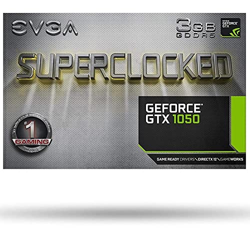 Image of EVGA GeForce GTX 1050 SC Gaming, 3GB GDDR5, DX12 OSD Support (PXOC) Graphics Card 03G-P4-6153-KR