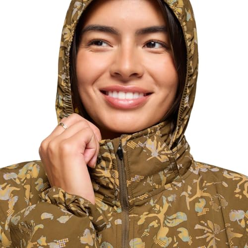 Prana Encinitas Windbreaker - Women's, Retro Olive DigibLoleom, L2