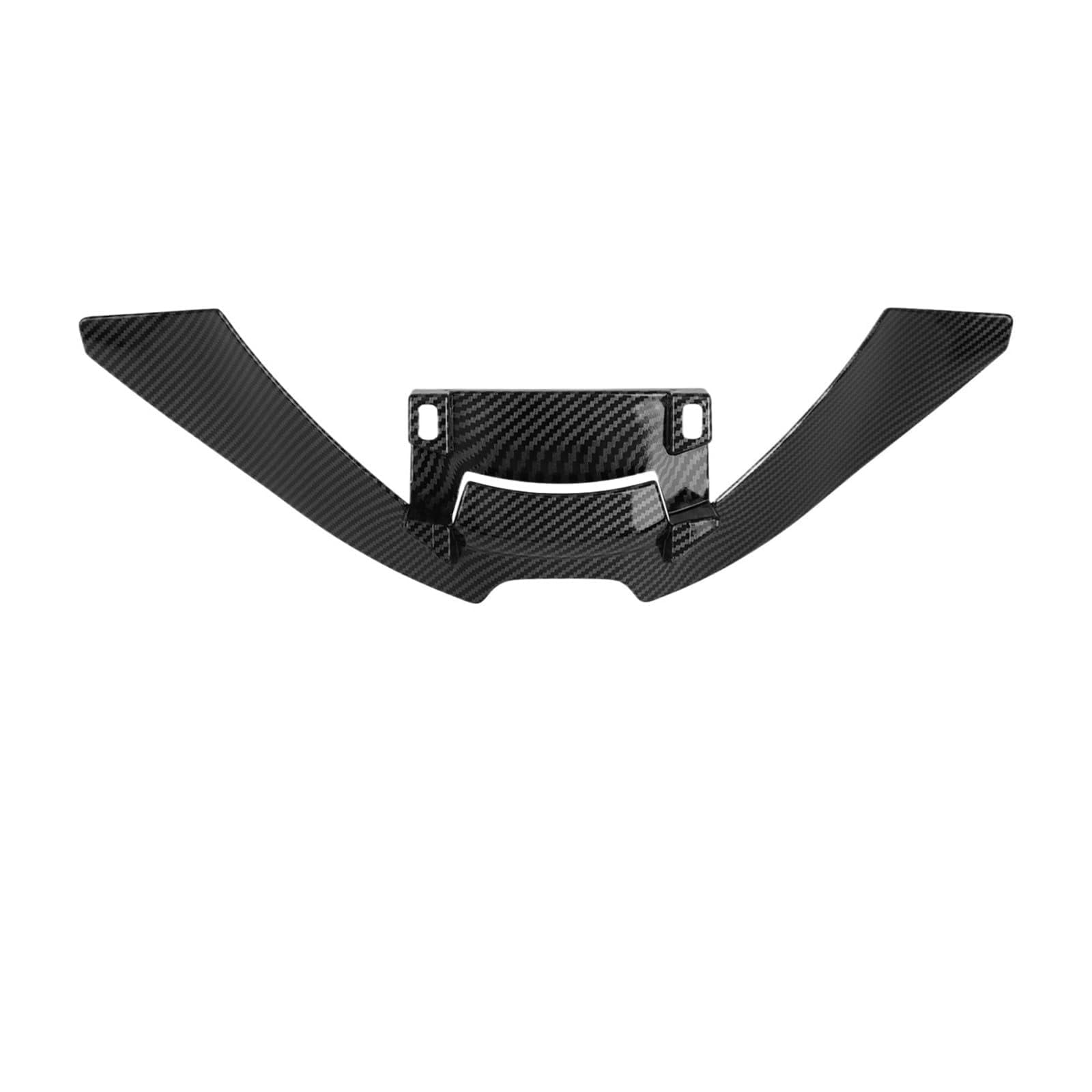 Compatibile con Yamaha YZF-R7 2022-2025 2024 Spoiler Downforce Moto Winglet Aerodinamico Vento Ali laterali Spoiler Carenatura(Carbon fiber pattern)