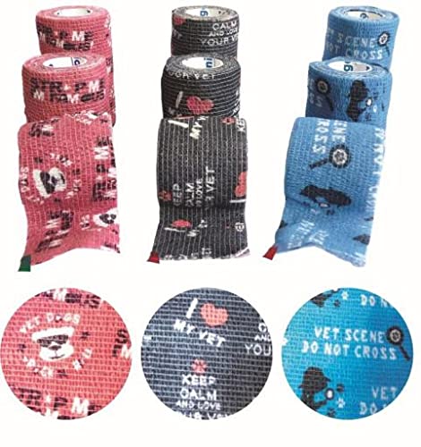 Venda Cohesiva Fun Strap pansement sans douleur lot de 3 x 27