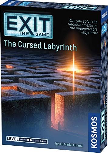 Kosmos Thames EXIT: Kids - Jungle of Riddles, Escape Room Card Game, Family Games for Game Night, Board Games for Adults and Kids, For 1 to 4 Players, Ages 5+