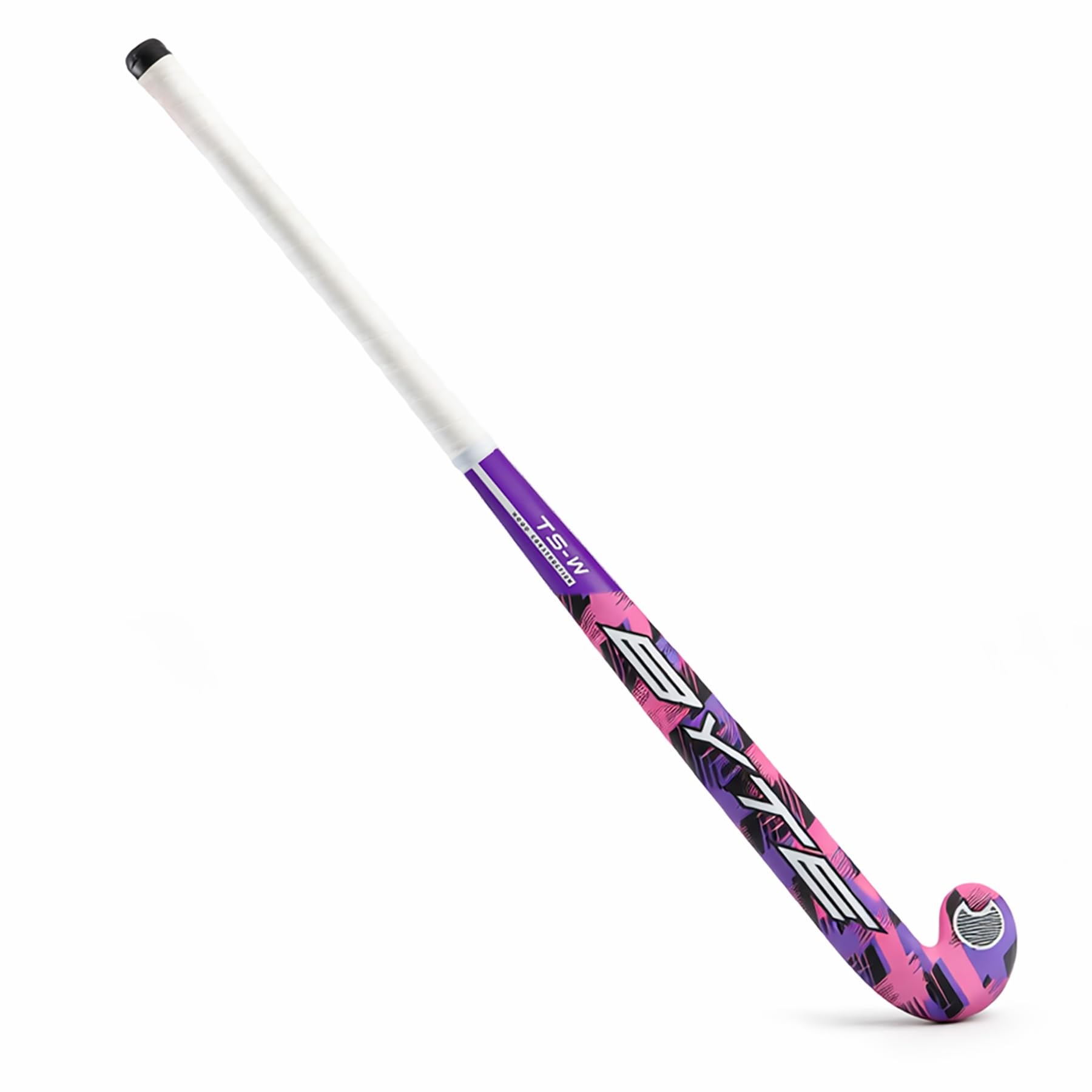 BYTE TS-W Wooden Hockey Stick (Pink/Purple, 34'' LIGHT) — image 1