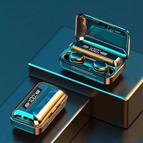 Wireless Earbuds, Bluetooth Headphones, Blutooth earphones Wireless Earphones HiFi Stereo Sound with Mic, Active Noise Cancelling Deep Bass, AirBuds Bluetooth Earbuds IP7 Waterproof LED Display