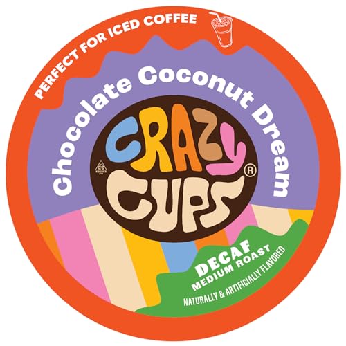Crazy Cups Flavored Decaf Chocolate Coconut Dream