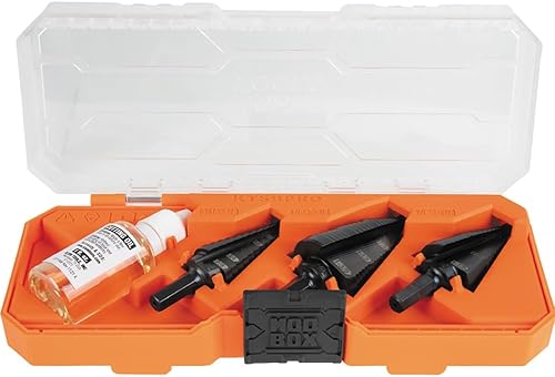 Vista 66 de Klein Tools broca escalonada con ondulado doble