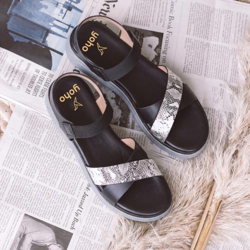 Image of YOHO SDL 110 Sandals for Women | Orthopedic & Soft Sandal for Ladies | Fancy Slippers /Chappal for Girls |Stylish Heeled Wedges for Everyday Wear
