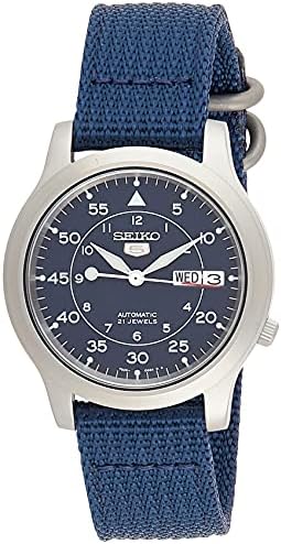Seiko Analog Blue Dial Men's Watch-SNK807