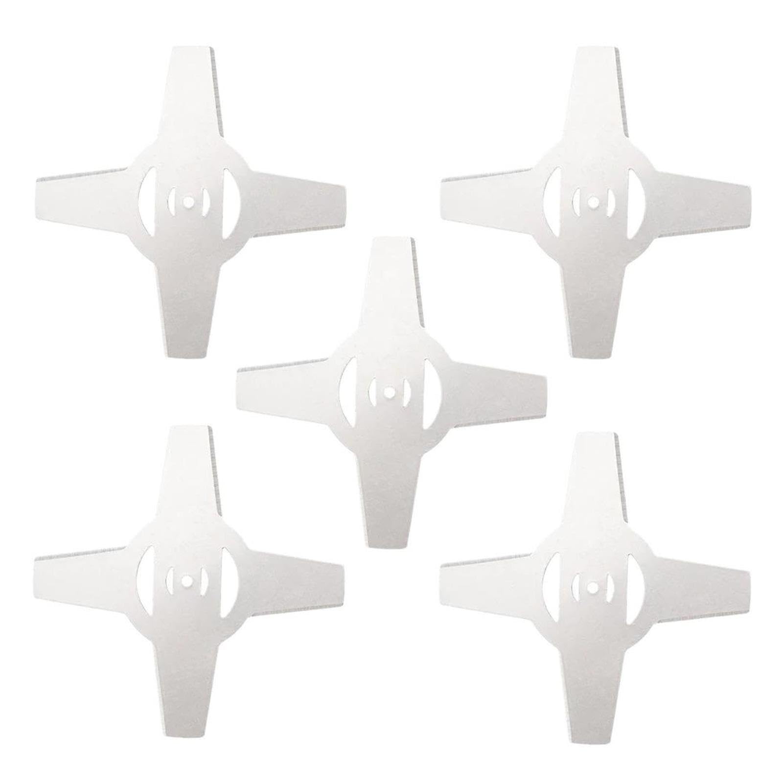Cuchilla Cortadora De Césped De Metal De 150mm, Cabezal De Desbrozadora, Hojas De Sierra, Piezas De Repuesto for Cortacésped Eléctrico, Herramienta De Piezas De Cortacésped(5pcs)