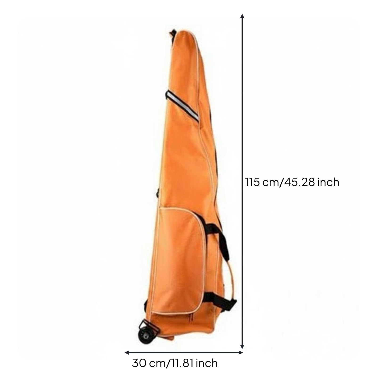 kowaku Sacca da Scherma con Ruote Grande Capacità Borsa Porta Spada e Maschera Leggera Attrezzatura Sportiva per Bambini, Allenamento, Viaggio