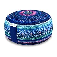 Cuscino Da Meditazione Mandala Di Bine Brändle - Imbottitura In Farro Regolabile - Rivestimento In Cotone Certificato GOTS - Foto 8