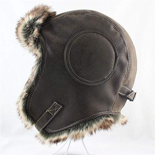 Ushanka homme et femme anti-froid avec doublure peluche et oreillettes rabattables