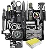FINIBO Survival Kit 21 in 1, Outdoo...