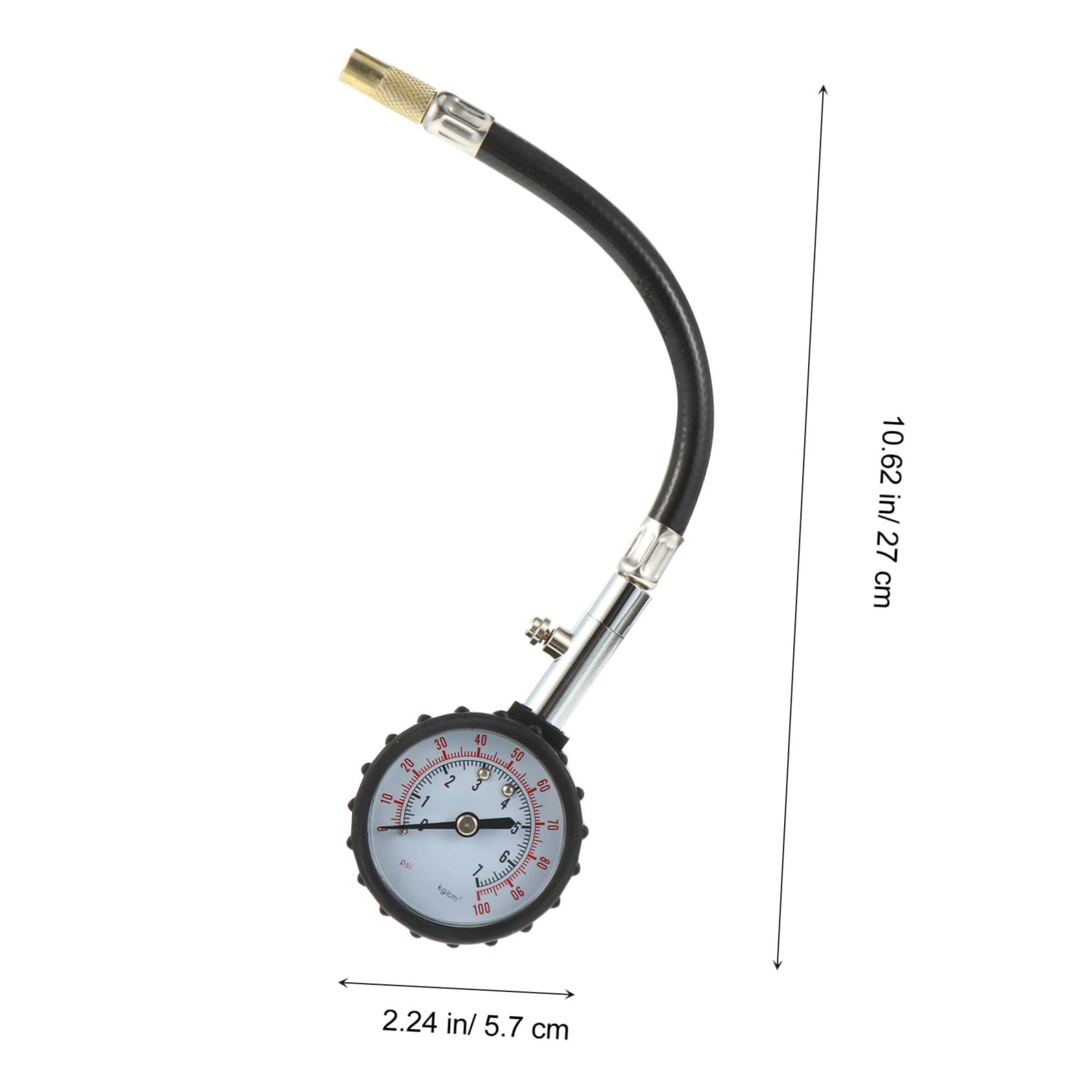 Mobestech 3 Pezzi Manometro Per Pneumatici Manometro Per Pneumatici Strumento Per Sgonfiare Pneumatici Dimensioni Compatte Per Auto Misuratore Di Pressione Pneumatici