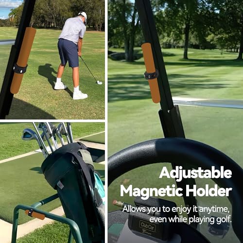 Golf Cart Accessories - Fits 38 to 60 Ring Gauge - Convenient Magnetic Holder with Magnetic and Adjustable Design - Fit for Golfing, Grilling, Fishing, Travel, and Outdoor Adventures - Image 5