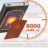 Zoom IMG-1 calze riscaldate a batteria 8000mah Zoom IMG-1 calze riscaldate a batteria 8000mah