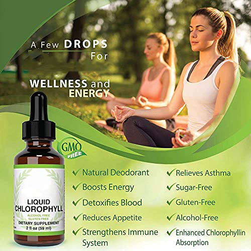Liquid Chlorophyll Drops -Boost Energy, All-Natural Concentrate?Strengthen Immune System, Detox and Cleanse The Body… - Image 6