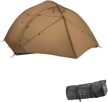 windhike 3F UL GEAR 3/4Person Camping Tent, Waterproof Tent For 3/4Seasons, Easy Set Up Hiking, Backpacking Tent Shelter, Included Ground Cloth